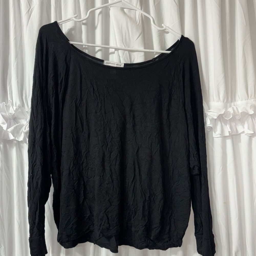 Elegant Black Women's Top